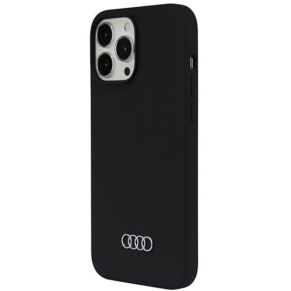 Audi Silicone Case iPhone 13 Pro Max 6.7" czarny/black hardcase